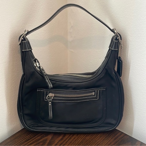 Coach Handbags - Vintage Coach Hobo Nylon Mini Shoulder/Hand Bag.